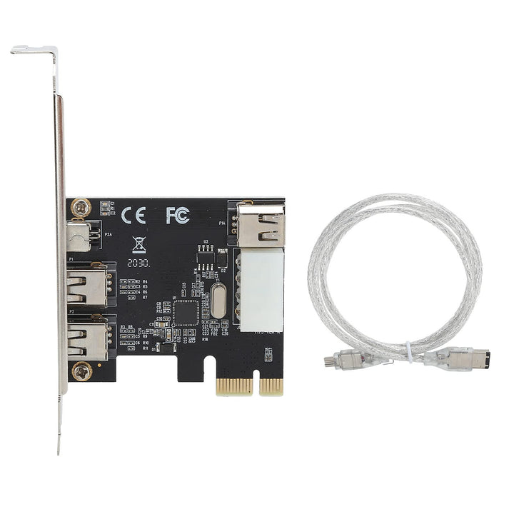 3 Port PCI-E Capture Card 1394 Schnittstellenkonvertierung HD Video Adapter Controller PCIE FireWire