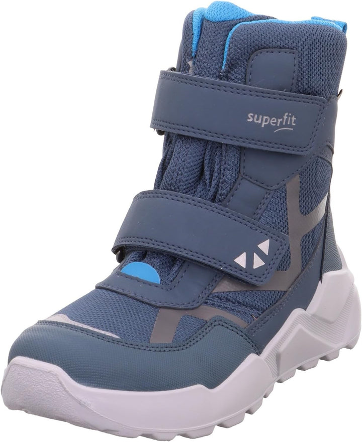 Superfit Jungen Rocket Warm Gefütterte Gore-tex Schneestiefel 38 EU Weit Blau Türkis 8020, 38 EU Wei
