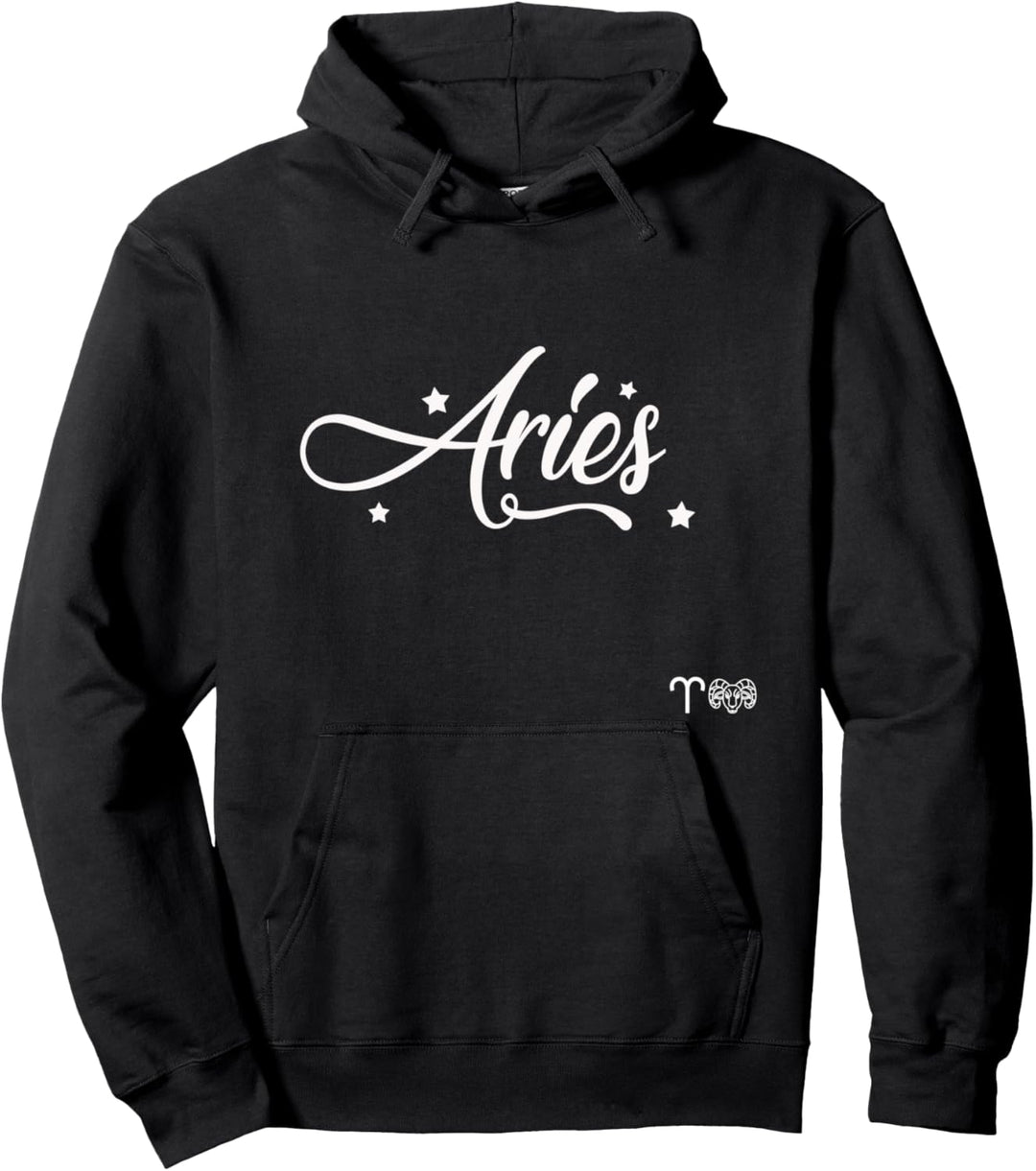 "Aries" Widder Sternzeichen Astrologie Pullover Hoodie