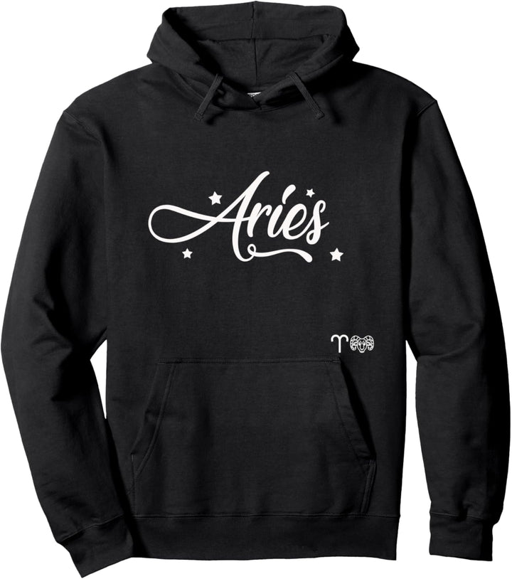 "Aries" Widder Sternzeichen Astrologie Pullover Hoodie