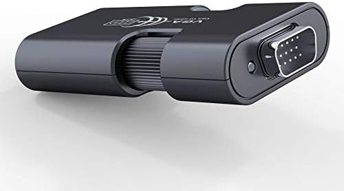 PremiumCord elektronischer Konverter VGA + Audio zu HDMI, Full HD 1080p, schwarz