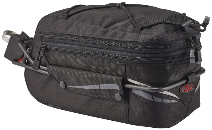 Norco Canmore Sattelstütztasche - Satteltasche bis zu 3kg Belastung Schwarz 35 x 17 x 18 cm, 8,5 / 1