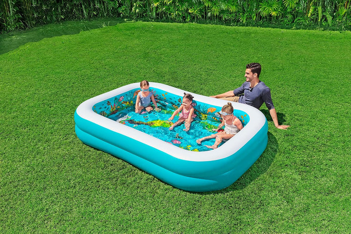 8'7" x 69" x 20"/2.62m x 1.75m x 51cm 3D Undersea Adventure Pool 262 x 175 x 51 cm, 262 x 175 x 51 c