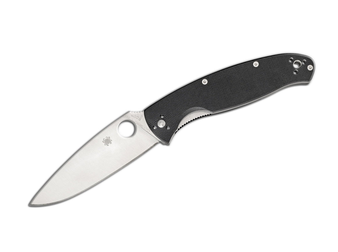 Spyderco C142GP Messer Resilience, schwarz, One Size