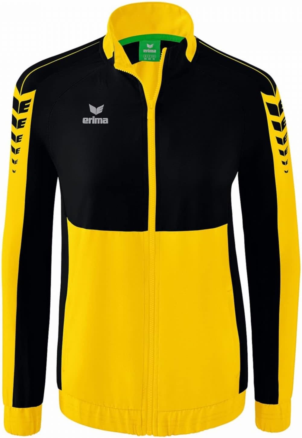 Erima Six Wings Präsentationsjacke Damen Damen 34 gelb/schwarz, 34 gelb/schwarz