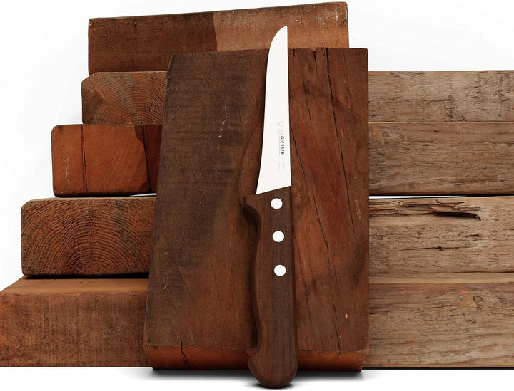 Giesser seit 1776 - Made in Germany - Ausbeinmesser mit Holzgriff rutschfest Kotibe, 13 cm, rostfrei