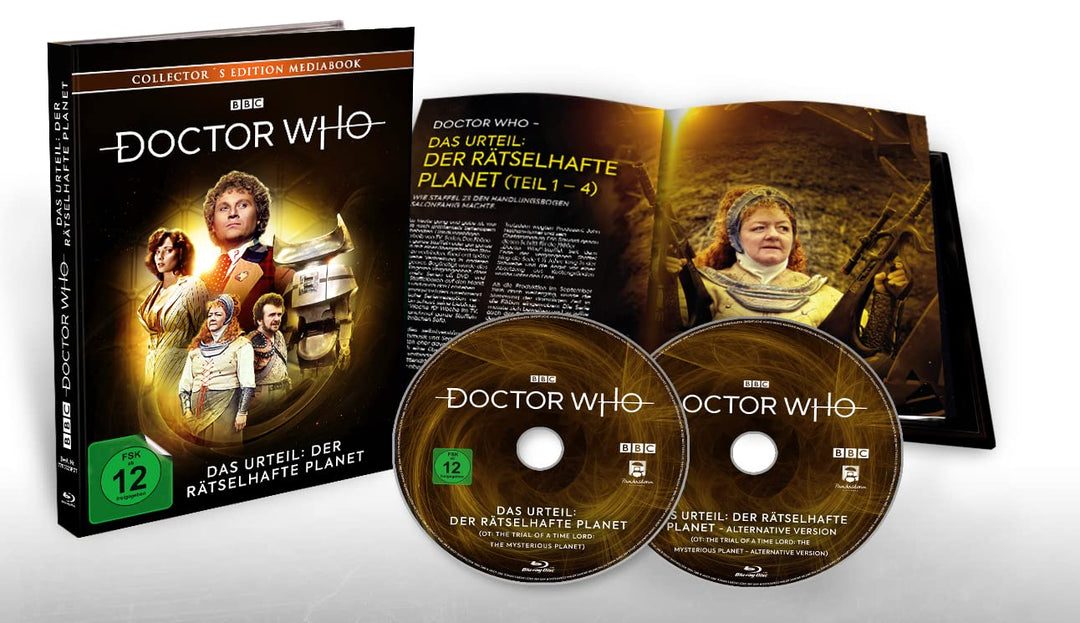 Doctor Who - Sechster Doktor - Das Urteil: Der rätselhafte Planet LTD. [Blu-ray], Blu-ray