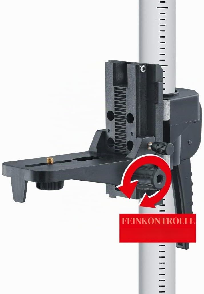 LASERLINER - TelePod Plus 330 cm - Teleskop-Befestigungsstock - 1/4 Zoll Befestigungshalterung - Rob