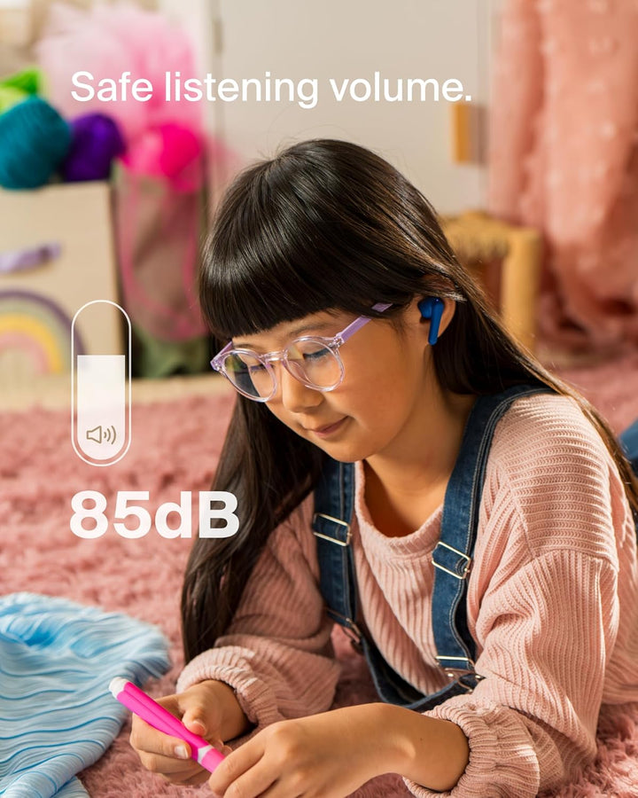 Belkin SoundForm Nano 2 Bluetooth In-Ear Kinderkopfhörer mit integriertem Mikrofon, 28 Std. Akkulauf