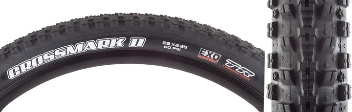 Maxxis Tires MAX CROSSMARK II 29x2.25 BK FOLD/60 EXO/TR by 1size Schwarz, 1size Schwarz