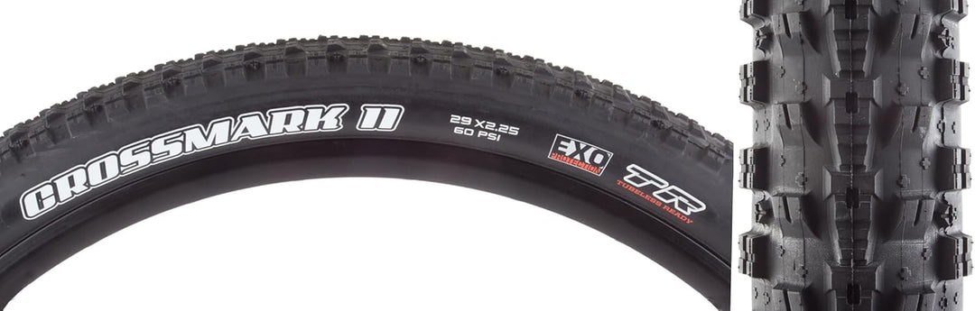 Maxxis Tires MAX CROSSMARK II 29x2.25 BK FOLD/60 EXO/TR by 1size Schwarz, 1size Schwarz