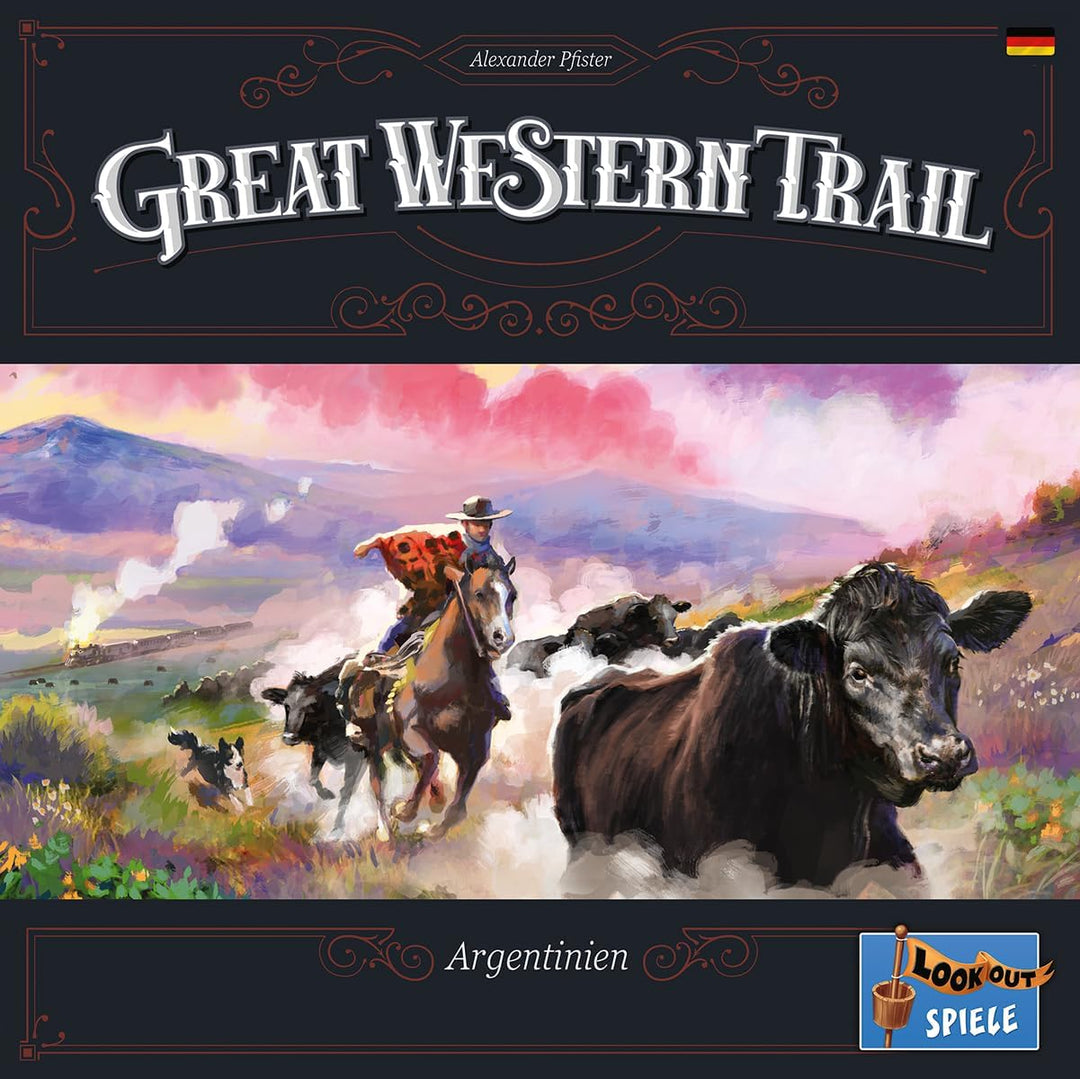 Eggertspiele | Great Western Trail – Argentinien | Kennerspiel | Strategiespiel | 1-4 Spieler | Ab 1