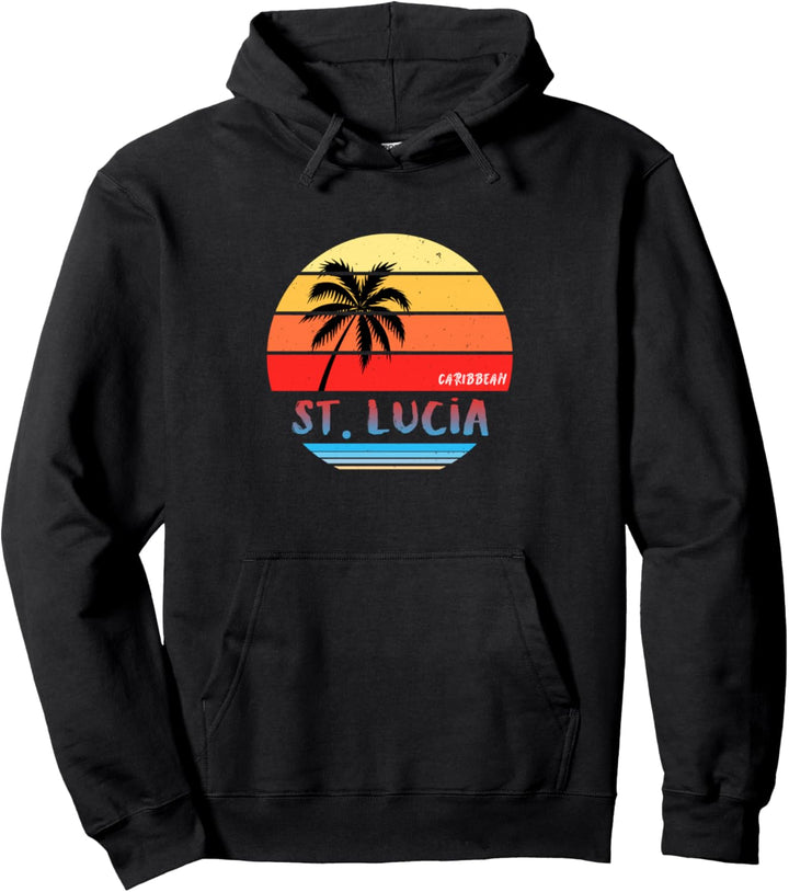 St. Lucia Souvenir Geschenk Pullover Hoodie