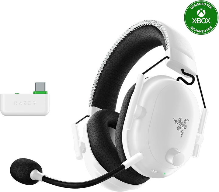 Razer BlackShark V2 Pro (Xbox) - Kabelloses Konsolen E-Sport Headset für Xbox S-X & One (Triforce 50