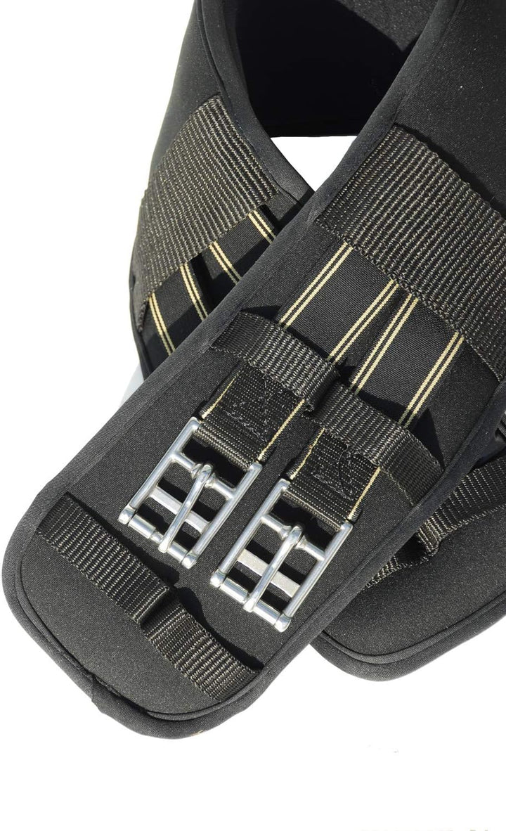 Rhinegold Dressurgurt aus Memory-Schaum Schwarz 81,3 cm (32 zoll), Schwarz 81,3 cm (32 zoll)