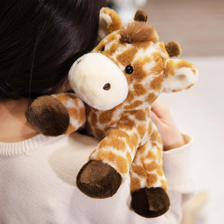 shownicer Plüschtier Giraffe Kuscheltier Stofftier Kawaii Giraffe Plüsch Kissen Spielzeug Geschenk f