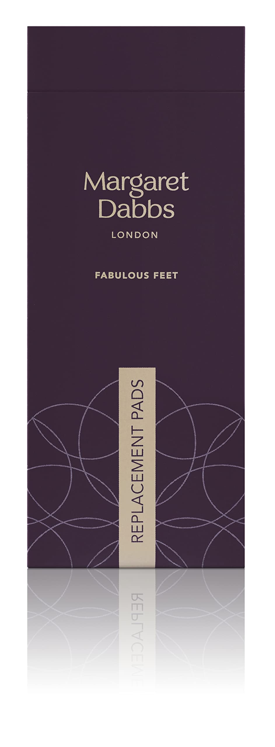 Margaret Dabbs Foot File Replacement Self-Adhesive Pads, 10 Pads
