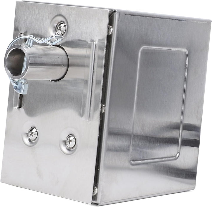 Asixxsix 45-W-Grill-Elektro-Ersatz-Rotisserie-Motor, Edelstahl-BBQ-Motor für Schweine-Ziege-Hähnchen