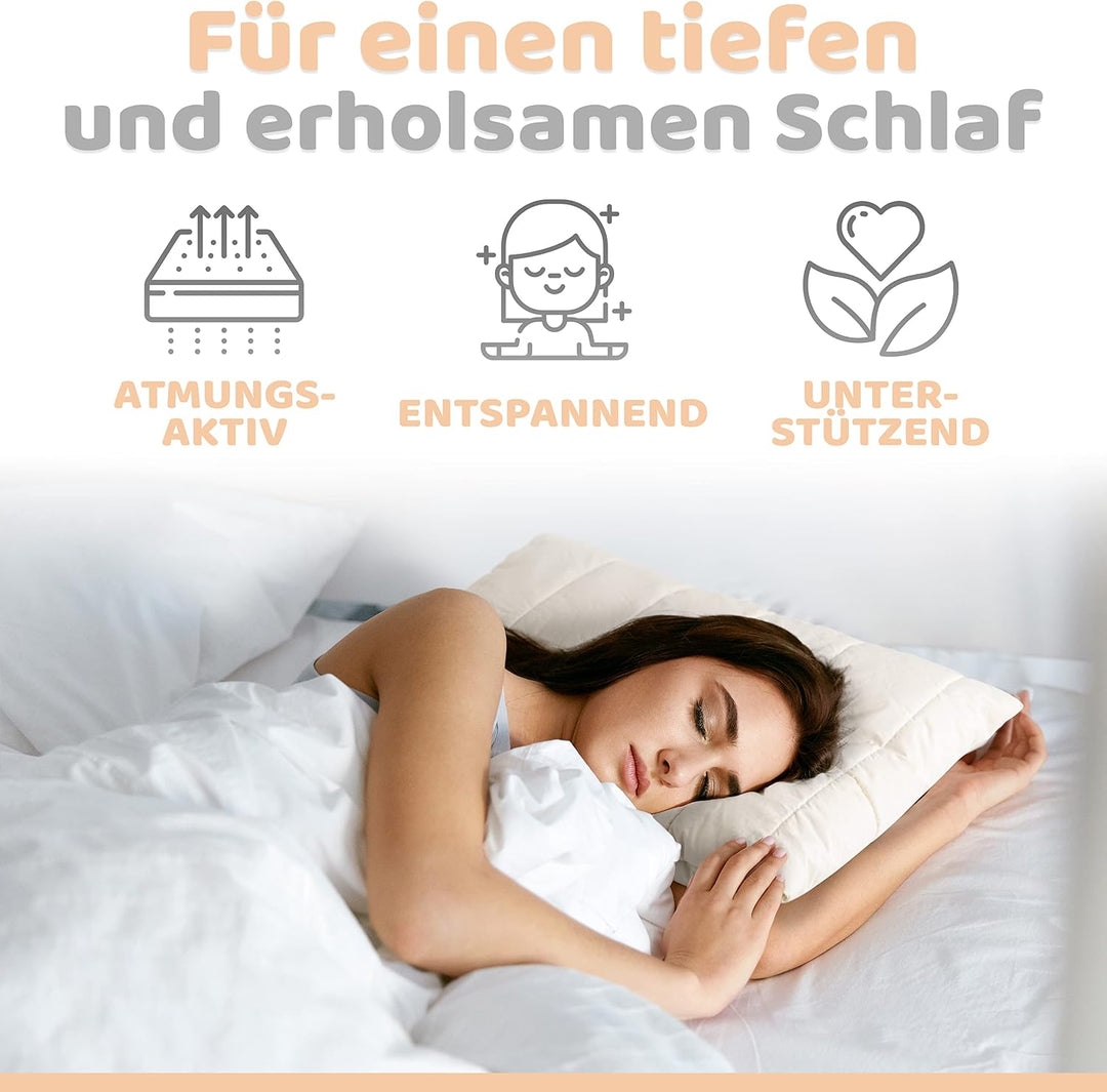 Engelshof Alpakakissen Farisa schmal 40x60 cm Alpakavlies 40x60 Cm Füllung: Alpakavlies (weich), 40x