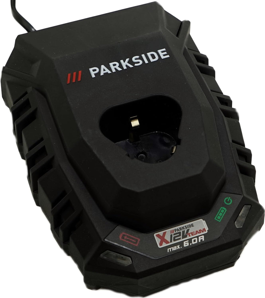 Parkside® 12V Akku Ladegerät PLGK 12 A3, 2,4A / Serie Parkside X12 V Team/ohne Akku