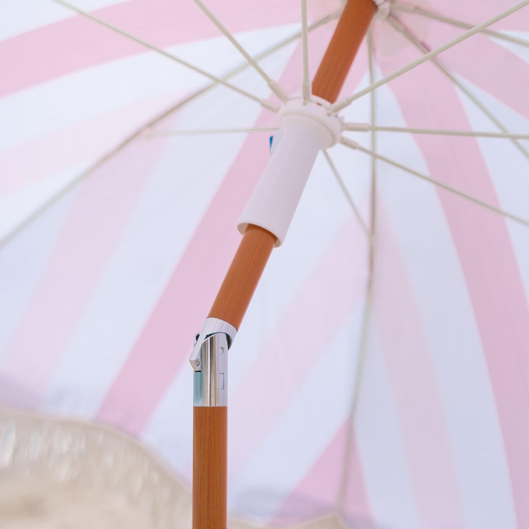 Flamingueo Sonnenschirm Strand - Sonnenschirm Gross, Sonnenschutz Strand UPF+50, Strandschirm Höhenv