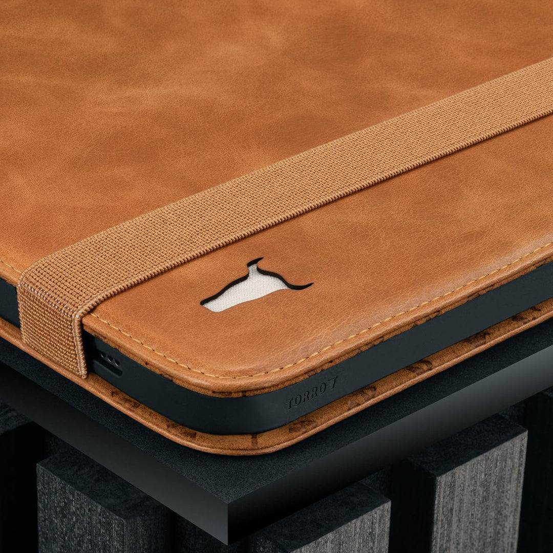 TORRO Lederhülle kompatibel mit iPad 10.9" 10. Generation - Echtes Leder iPad 10. Generation (2022)