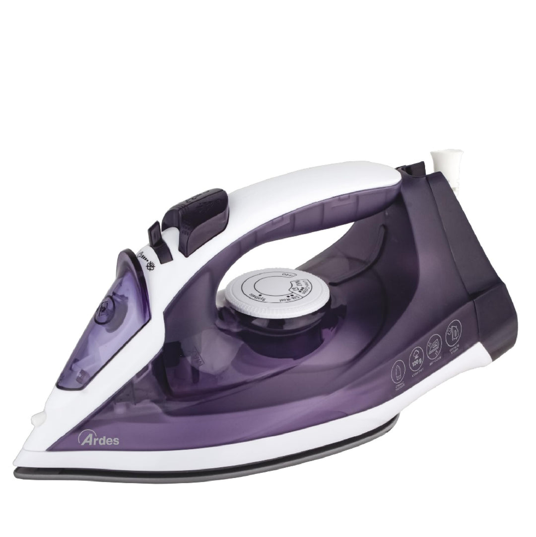 ARDES ARSTIR01W Vapor Pro COMPACT Ferro da Stiro a Vapore, 2000 W, Serbatoio 0.20 Litri, Colpo Vapor