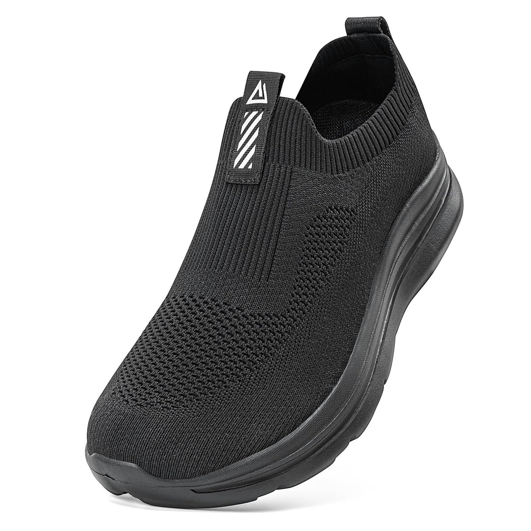ODCKOI Herren Slip-On Walkingschuhe,Leichte Sneaker mit mehr Platz | Leichte Herren Slip-On Sneaker
