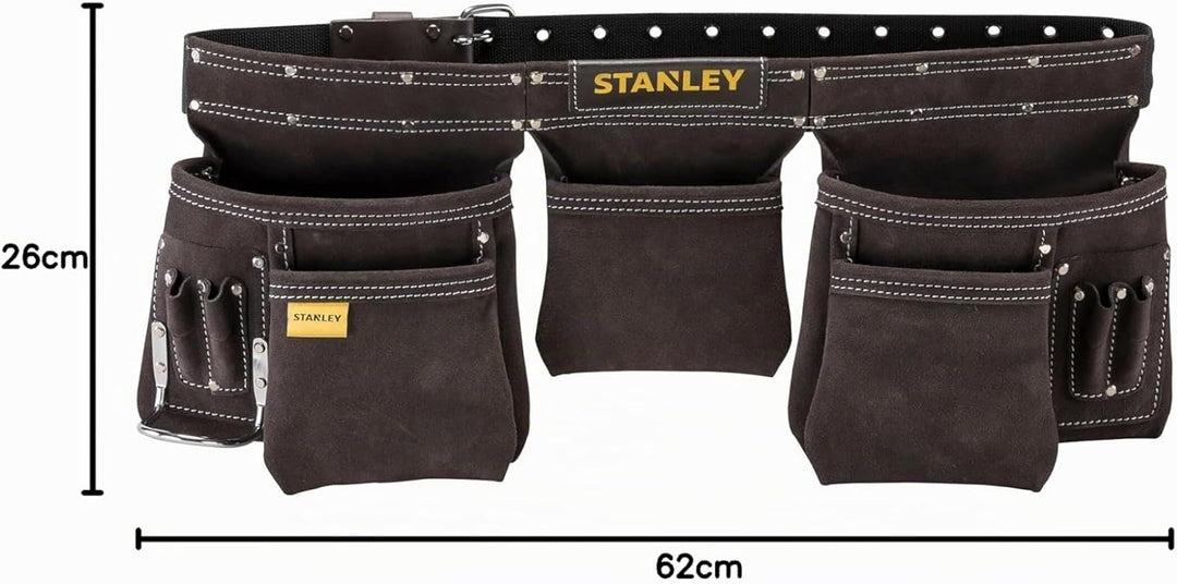 Stanley Werkzeug-und Montagetasche aus Büffelleder mit