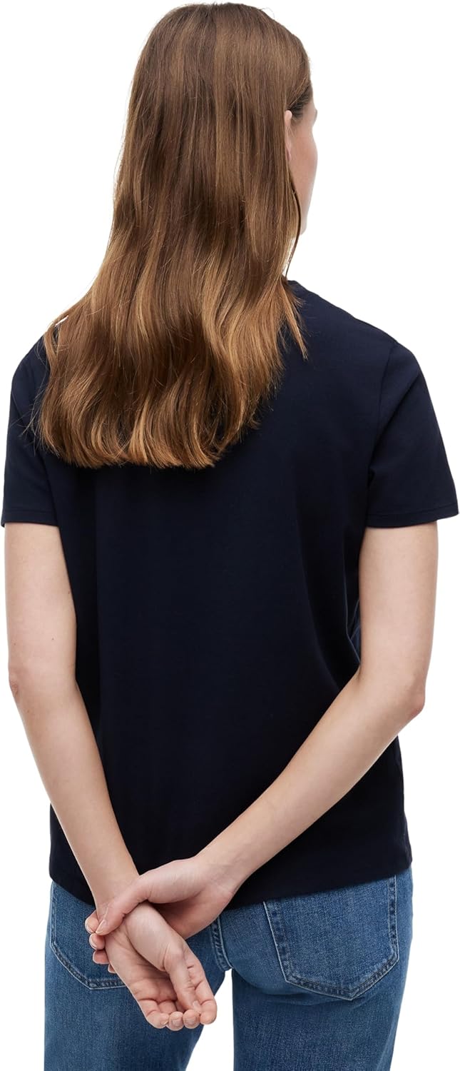 Tommy Hilfiger Damen T-Shirt Kurzarm 1985 Reg Mini Corp Logo C-Nk Ss Rundhalsausschnitt XXS Blue (No