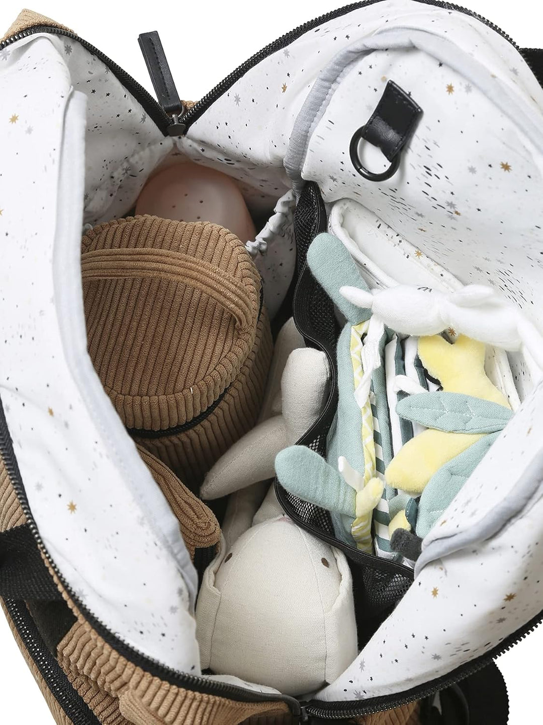 VERTBAUDET Rucksack Kordsamt Travel Haselnuss TU Braun, Braun