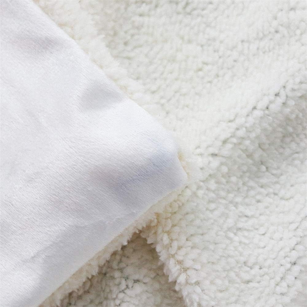 Loussiesd Schmetterling Kuscheldecke Girly Schmetterlinge Druck Wohndecke 150x200cm für Sofa Lila Fl