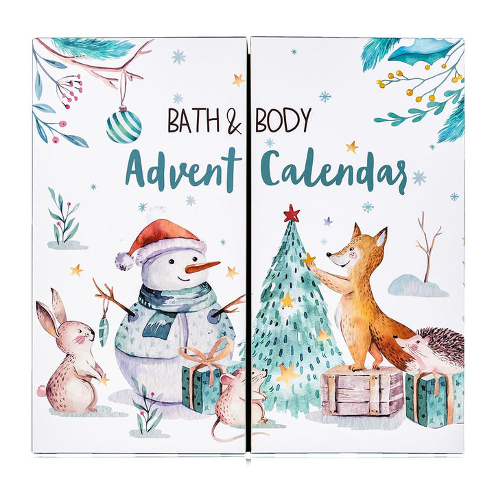Accentra Pflege Adventskalender 2025 für Kinder, Adventskalender für Mädchen mit 24 Pflegeprodukten