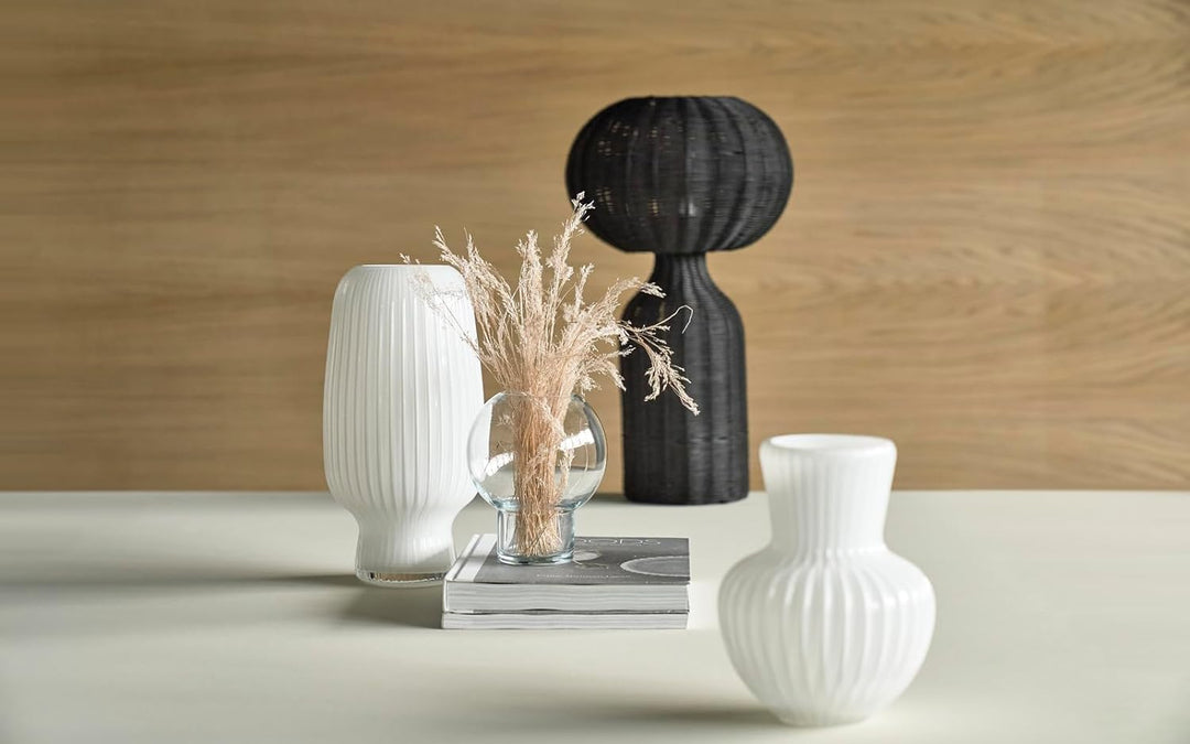 Villa Collection Cuneo Vase Dia 15 x 20 cm Weiss 20 cm - dia. 15 cm Weiss, 20 cm - dia. 15 cm Weiss