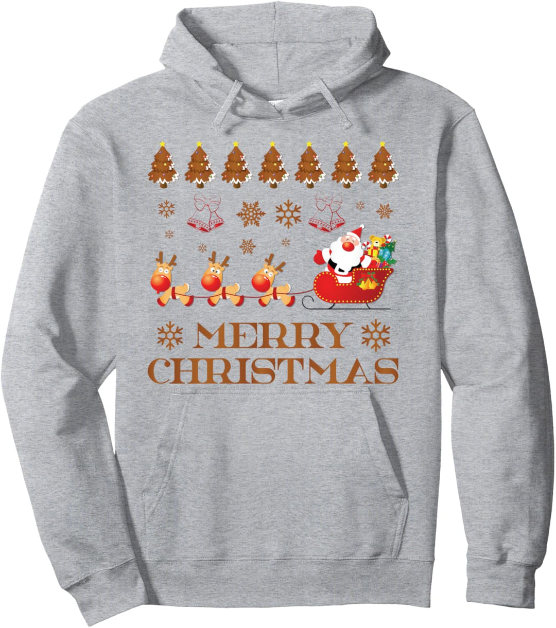 Lustiger Weihnachtsmann, Weihnachtsmann Pullover Hoodie