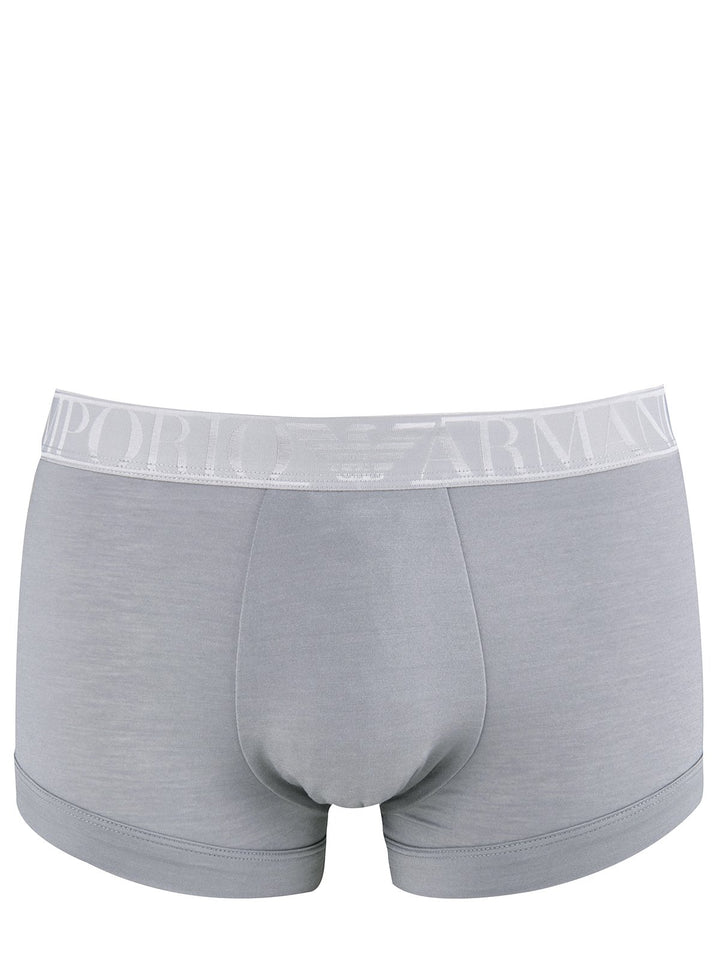 Emporio Armani Basic Stretch Cotton Trunk, Silber 111389