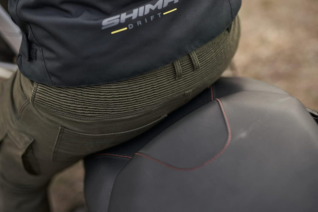 SHIMA Giro 2.0 Motorradhose Damen und Herren mit 4 Airforce Protektoren und Aramid Hose Jeans Cargo