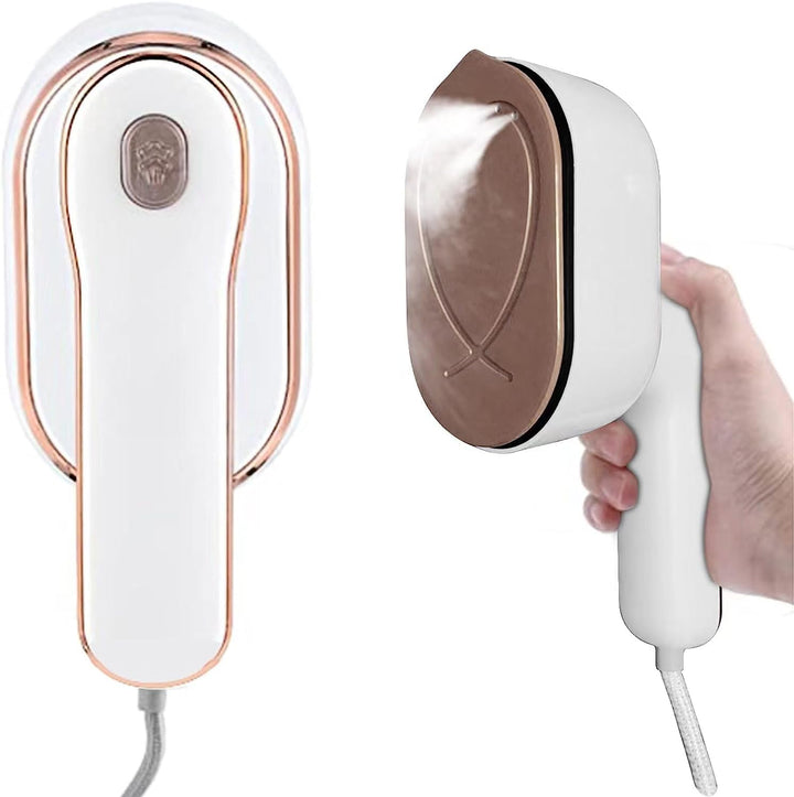 ZStarlite Steamer Dampfbügeleisen Kleidung Keramikplattendesign, Faltbares 1000W Dampfglätter Reiseb