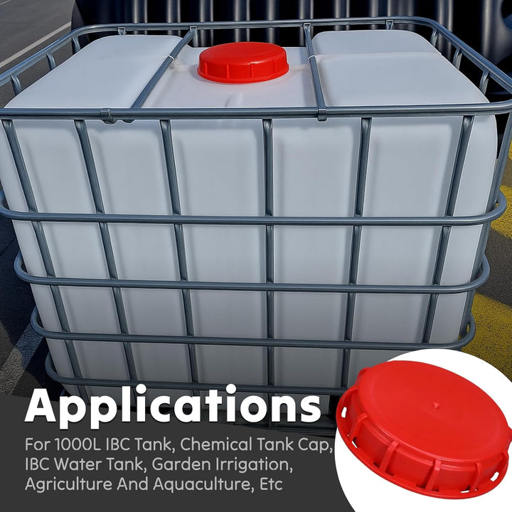 Tankdeckel, 1000 l, 245 mm, Deckel IBC DN225 DN 225, für Wassertank von 1000 l Aquarium, Fassventil,