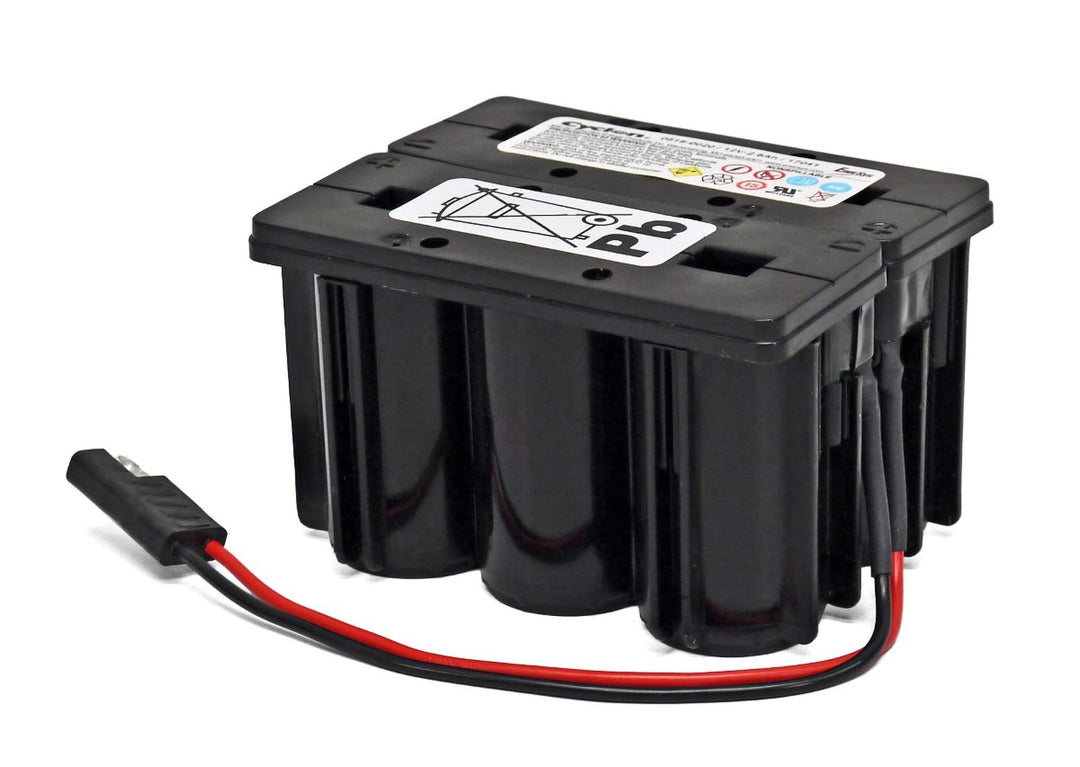 akku-net Enersys/Hawker 0819-0024 12V 2,5Ah mit Kabel & Stecker, 12V, Pb