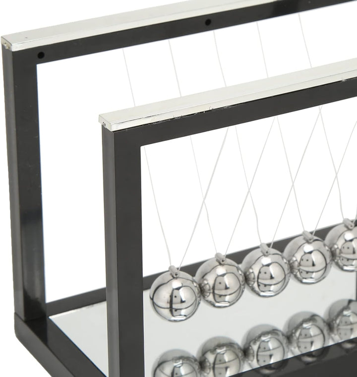 Newton Pendel Schaukel Spielzeug Physik Wissenschaft Gross Newton Cradle Balance Balls mit 5 Eisenku