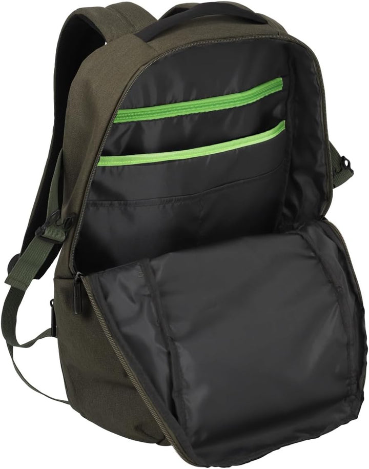 Travelite Handgepäck Rucksack, Laptop Rucksack 15,6 Zoll, PATHWAY Allround, Tagesrucksack aus recyce