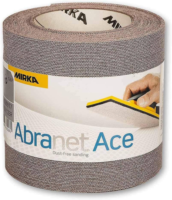 Mirka AC5BY001323R Abranet ACE x 10 m Grip Rolle P320, 115 mm