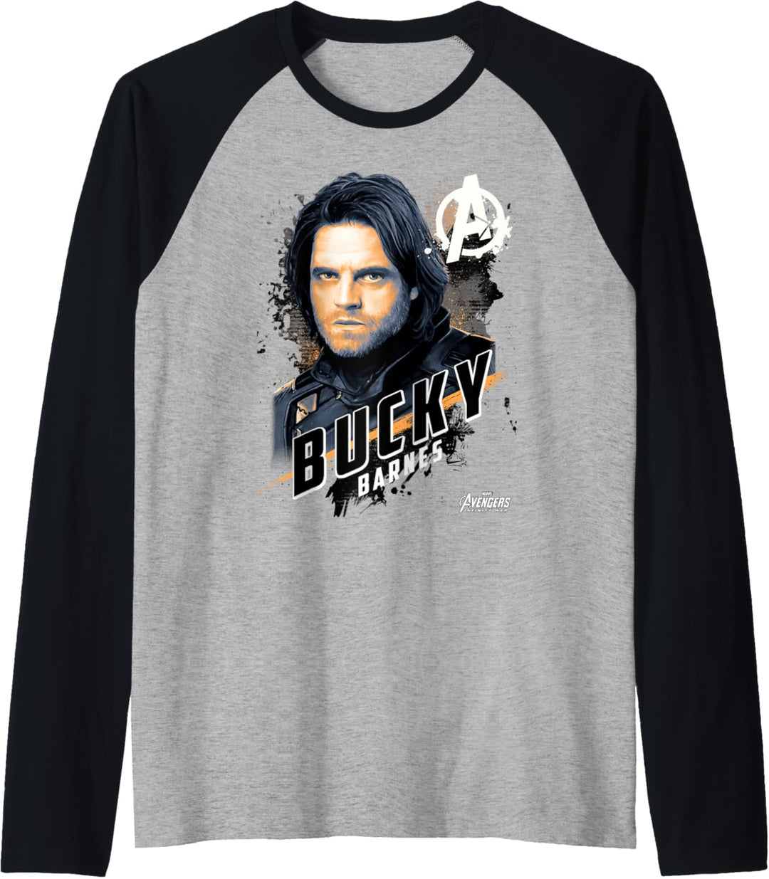 Marvel Avengers Infinity War Bucky Barnes Raglan