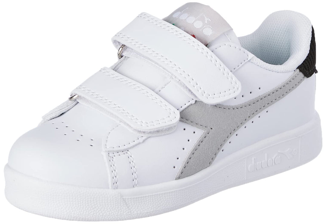 Diadora Unisex Kinder Game P Ace Ps Gymnastikschuh 31 EU Weiss Blau 1, 31 EU Weiss Blau 1