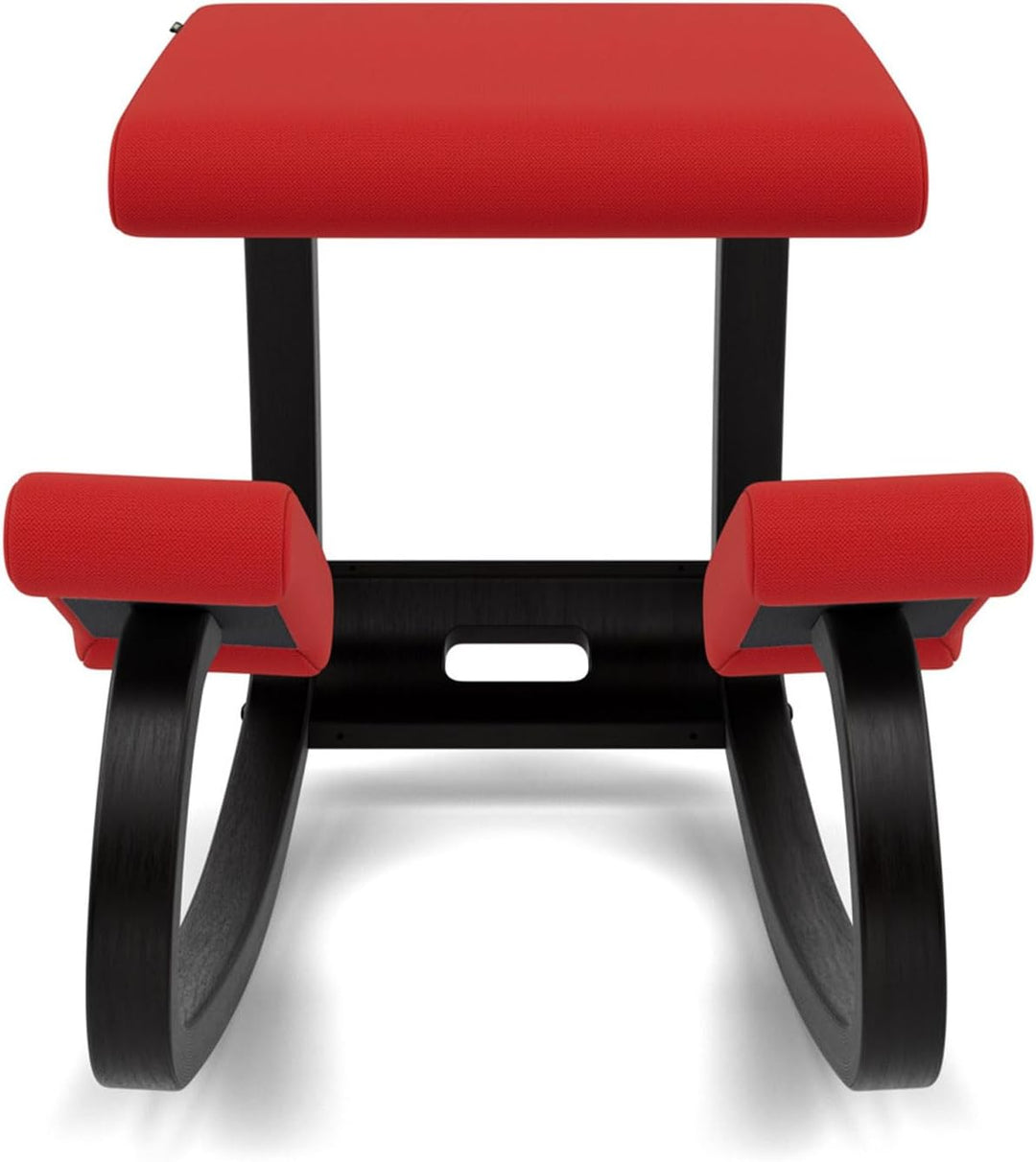 Variable, Original Kniestuhl, Design von Peter Opsvik - Schwarz/Rot Black/Red, Black/Red