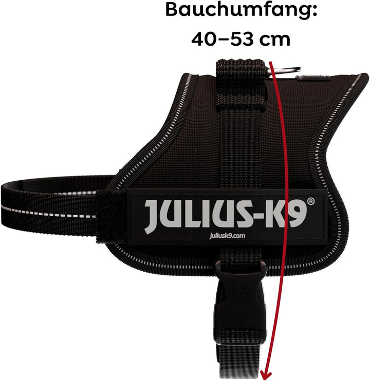 K9 Powergeschirr, Grösse: XS/Mini-Mini, Schwarz XS/Mini-Mini Schwarz, XS/Mini-Mini Schwarz