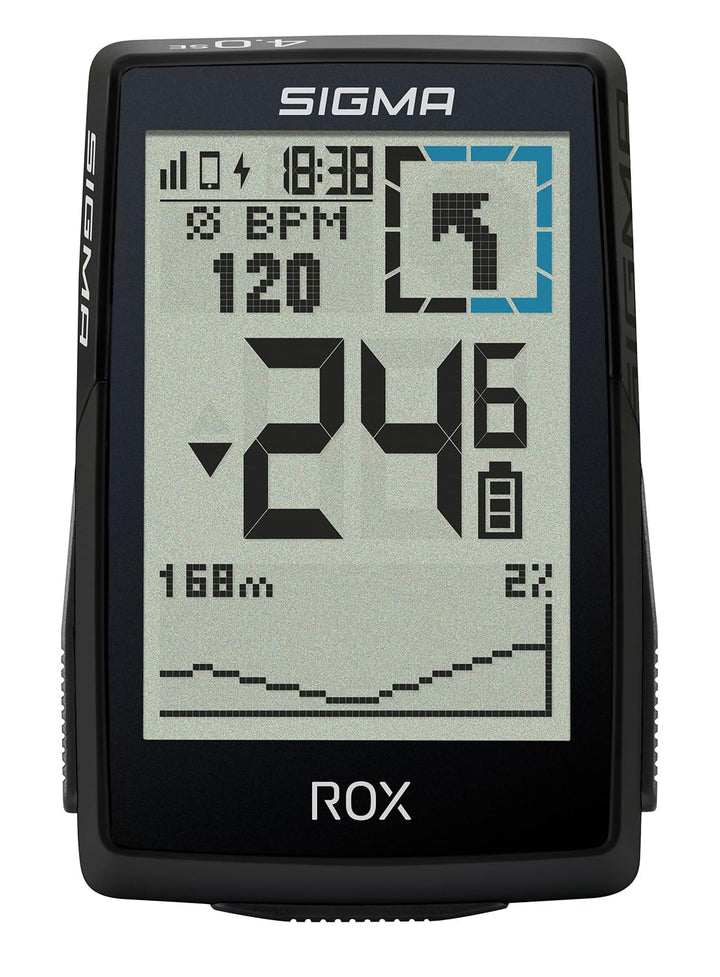 SIGMA ROX 4.0 SE| Special Edition |Fahrradcomputer kabellos GPS & Navigation inkl. OVERCLAMP Butler