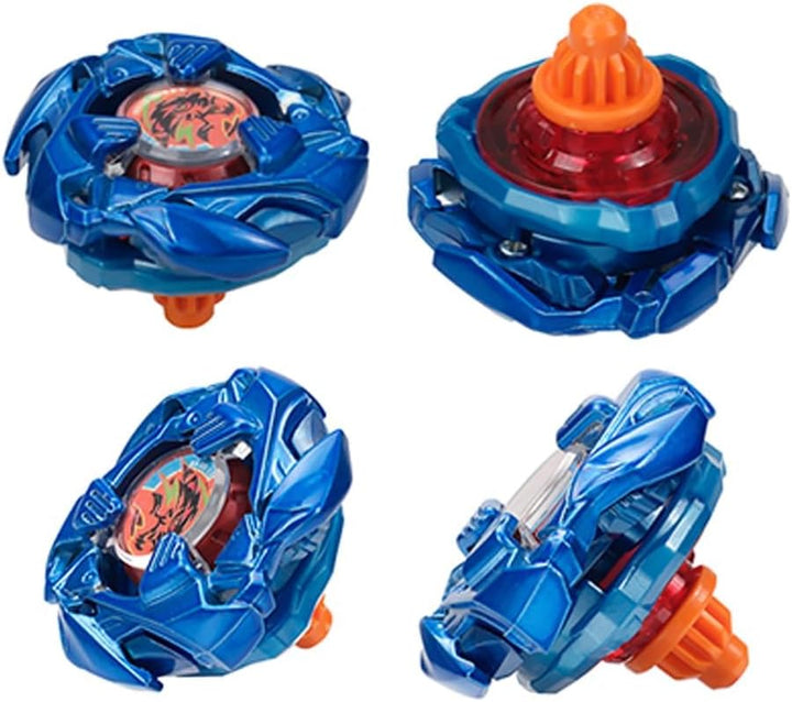 X Kreisel Battle Set, 4 Kampfkreisel 2 Launchers, Gyro Starter Pack für Jungen Spielzeug Kinder Gebu