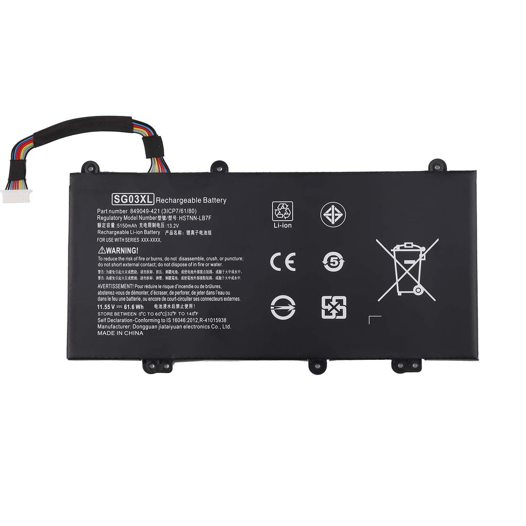 Vvsialeek SG03XL SG03 Laptop Akku Kompatibel Für HP Envy M7-U109DX HSTNN-LB7E 849315-850 849049-421